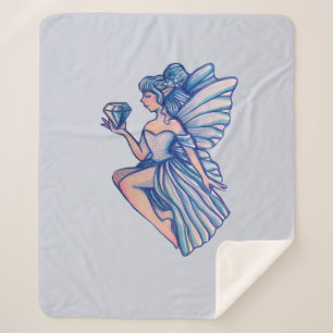 Couverture Sherpa Sapphire Fairy
