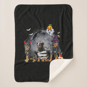Couverture Sherpa Satan Witch Mummy Halloween Cost