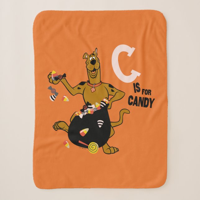 Couverture Sherpa Scooby-Doo | C est pour Candy (Devant)