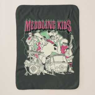 Couverture Sherpa Scooby-Doo et le groupe Gang Meddling Kids Punk