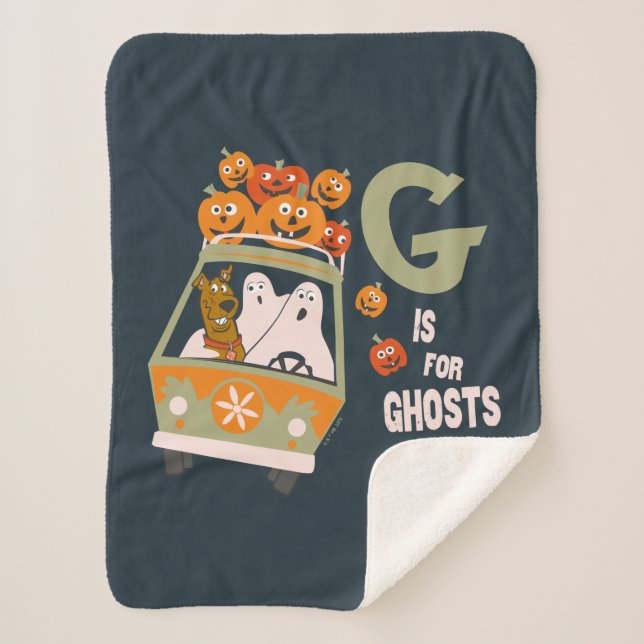 Couverture Sherpa Scooby-Doo | G est pour Ghosts (Devant)