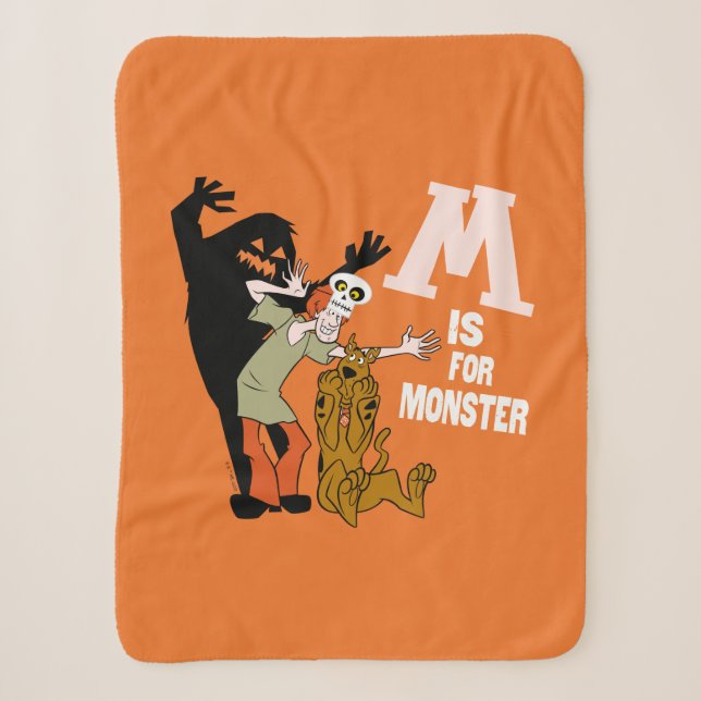 Couverture Sherpa Scooby-Doo | M est pour Monster (Devant)