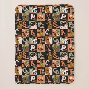 Couverture Sherpa Scooby-Doo Motif Halloween