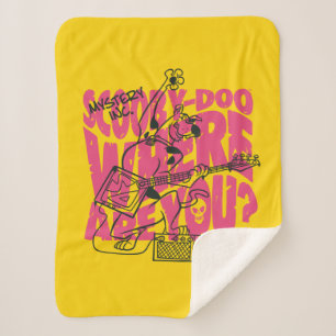 Couverture Sherpa Scooby Doo Où Es-Tu Punk Guitar Riff