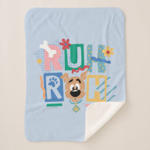 Couverture Sherpa Scooby-Doo Ruh Roh Baby Scooby-Doo