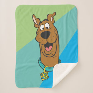 Couverture Sherpa Scooby-Doo Smiling Face