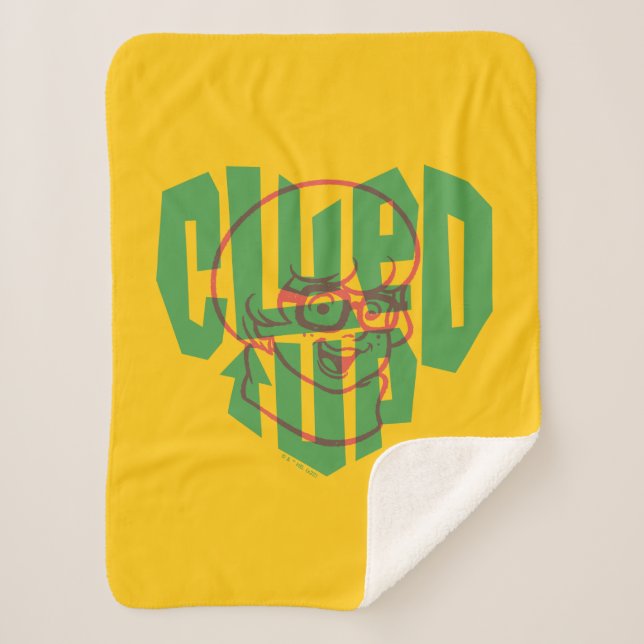 Couverture Sherpa Scooby-Doo | Velma Cluted Up (Devant)