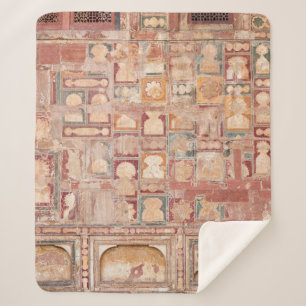 Couverture Sherpa sculpture murale vintage