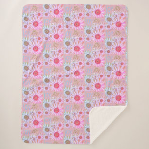 Couverture Sherpa Sentiments doux et chaleureux de joie et de margue