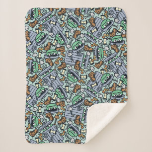Couverture Sherpa Sésame Sésame   Oscar le Motif de groupe