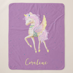 Couverture Sherpa Sherpa Blanket avec une jolie illustration de lico