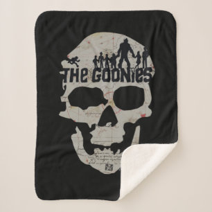 Couverture Sherpa Silhouette du crâne des Goonies