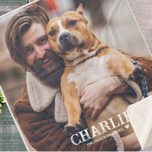 Couverture Sherpa Simple Personnalisé Animaux de compagnie Nom de la