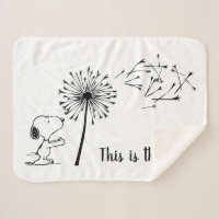 Snoopy Avec Dandelion