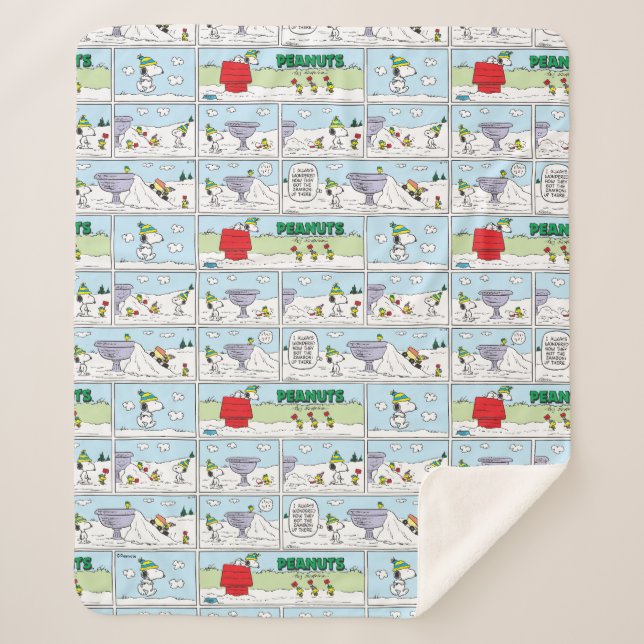 Couverture Sherpa Snoopy et l'équipage Zamboni (Devant)