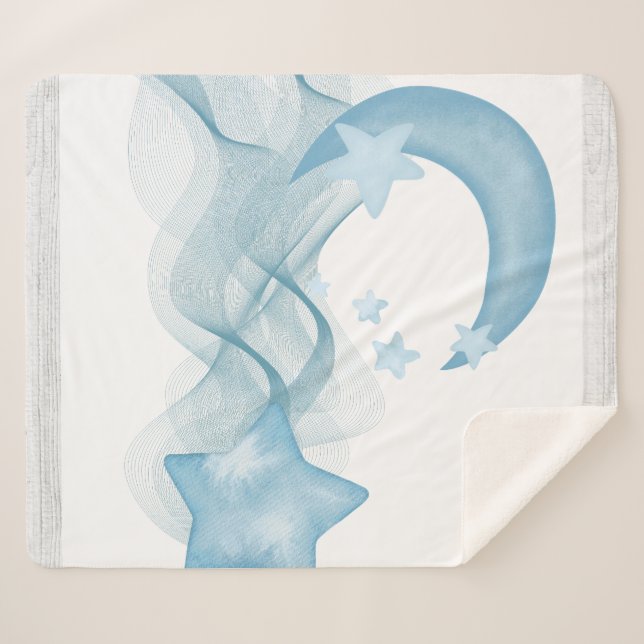 Couverture Sherpa Snuggle in Luxury with a Personalized Sherpa Blank (Devant (Horizontal))