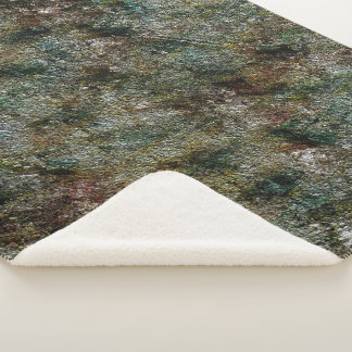 Couverture Sherpa Sobras de tinta spray da cabine de pintura