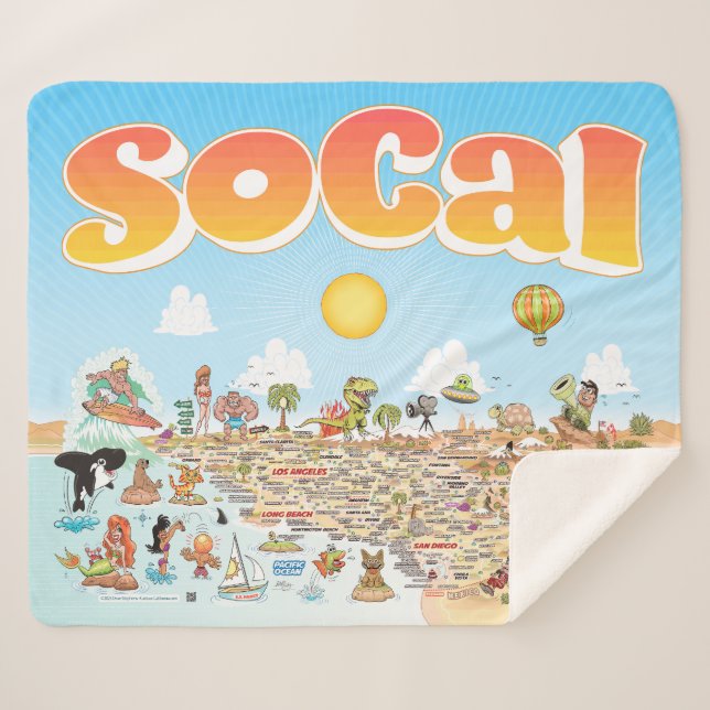 Couverture Sherpa SoCal moyen (Devant (Horizontal))