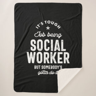 Couverture Sherpa Social Worker Job Title Cadeau