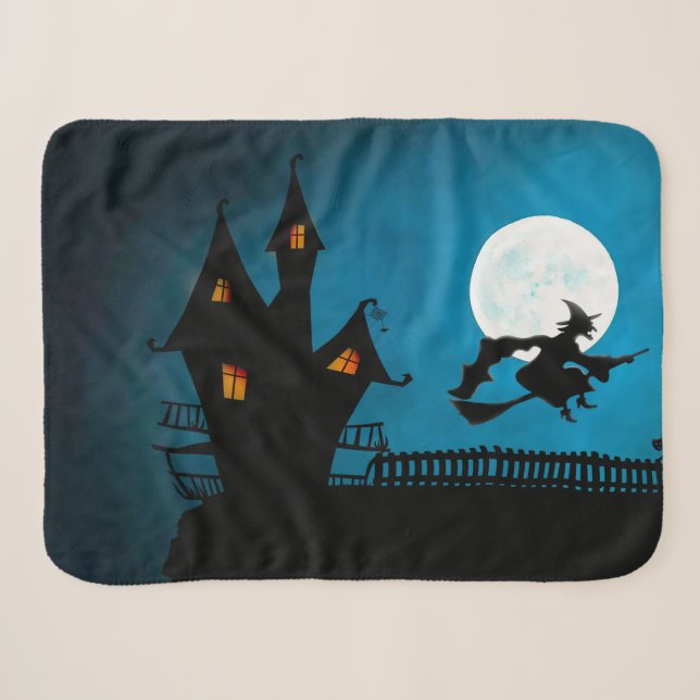 Couverture Sherpa Sorcière volante (Devant (Horizontal))