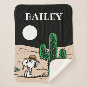 Couverture Sherpa Spike dans un désert illuminé par la Lune