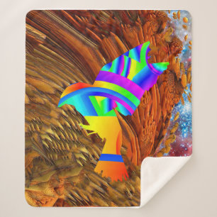 Couverture Sherpa Star Bird Sherpa Blanket