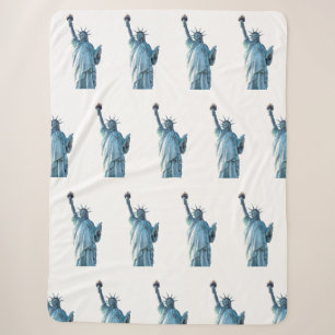 Couverture Sherpa Statue de la liberté