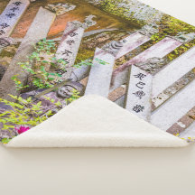 Statues de bouddha au temple Senko-ji