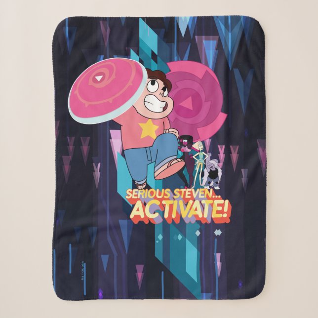 Couverture Sherpa Steven Universe | Sérieux Steven... Activez ! (Devant)