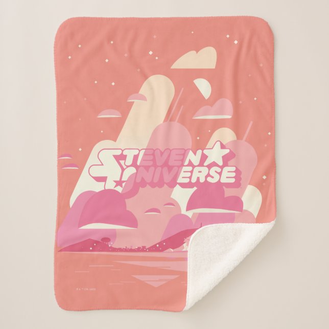 Couverture Sherpa Steven Universe | Ville de plage (Devant)