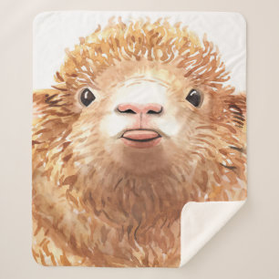 Couverture Sherpa Stylized Sheep   Gitfs for Child