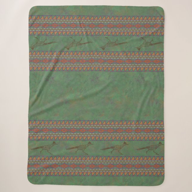 Couverture Sherpa Sud-ouest Roadrunner Sagebrush Green (Devant)