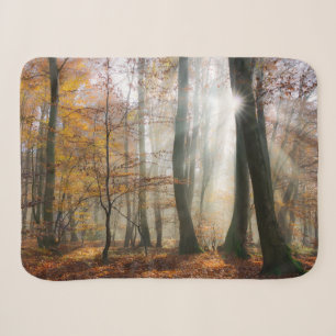 Couverture Sherpa Sun rayonne la photo pittoresque mystique de