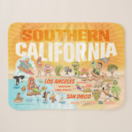 Couverture Sherpa Sunny Southern California Sherpa Blanket
