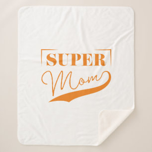 Couverture Sherpa Super Maman