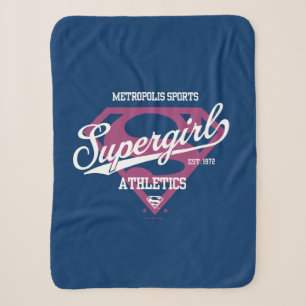 Couverture Sherpa Supergirl Metropolis Sports Athletics Graphic