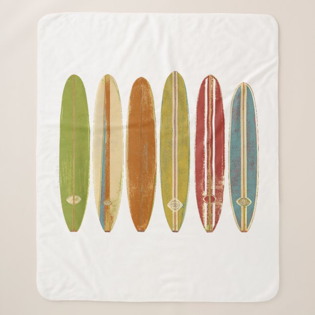 Couverture Sherpa Surf de Longboard (Devant)