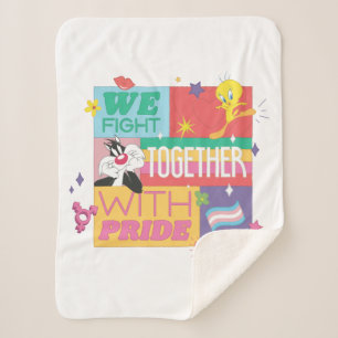 Couverture Sherpa SYLVESTER™ & TWEETY™  Nous combattons Avec Fierté