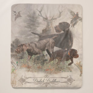 Couverture Sherpa Tapisserie À poils durs allemand Coussin extérieur