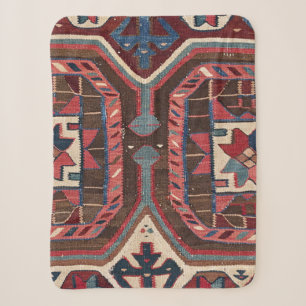 Couverture Sherpa Tat Kilim Arizona Western Cowboy Style 