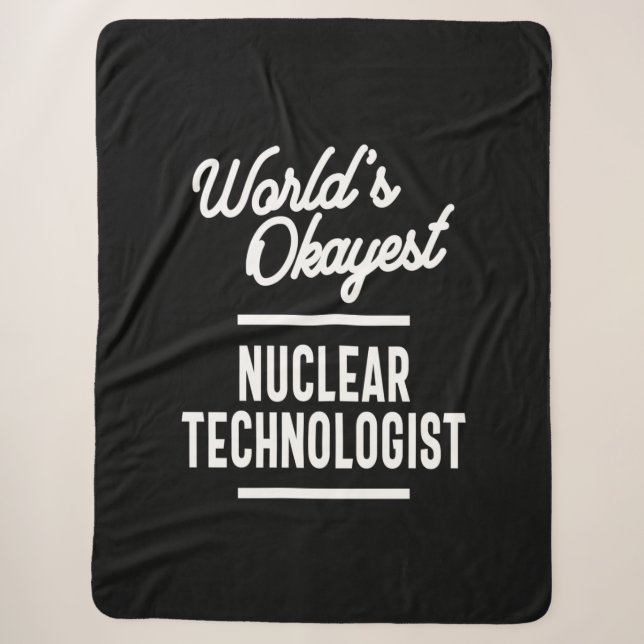 Couverture Sherpa Technologue nucléaire Titre du poste Cadeau (Devant)