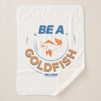 Couverture Sherpa Ted Lasso | Être un poisson d'or