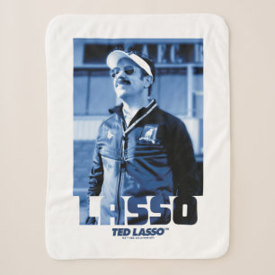 Couverture Sherpa Ted Lasso Lasso Photo Portrait Graphique
