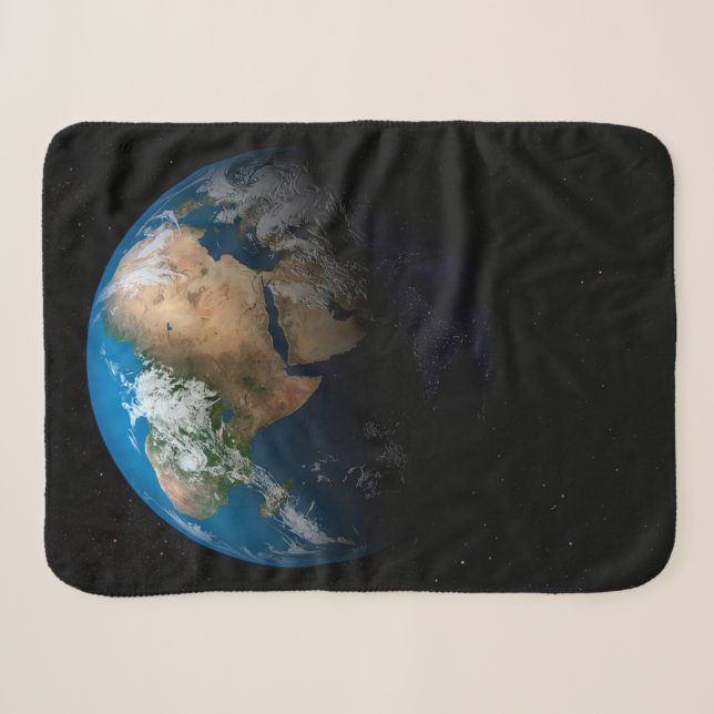 Couverture Sherpa Terre Pleine Montrant Des Nuages Simulés Sur L'Afr (Devant (Horizontal))