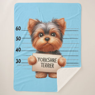 Couverture Sherpa Terrier du Yorkshire vilain