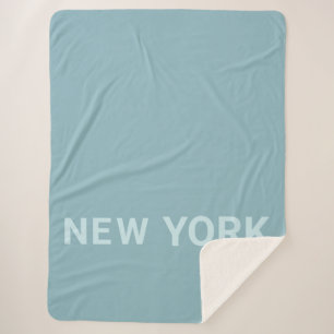 Couverture Sherpa Texte de New York