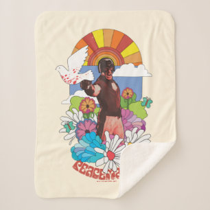 Couverture Sherpa The Suicide Squad Peacemaker Flowers & Sunshine
