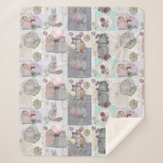 Couverture Sherpa Thème Pipa & Marlow