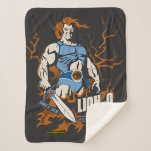 Couverture Sherpa ThunderCats   Lion-O Graphique électrique