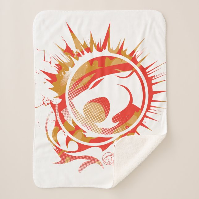 Couverture Sherpa ThunderCats | Logo explosif (Devant)